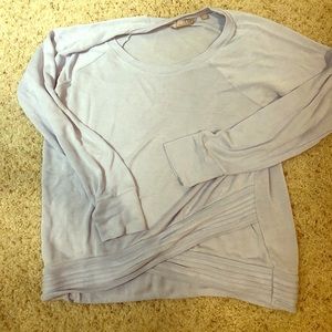 ATHLETA: criss cross sweatshirt (M) worn twice!